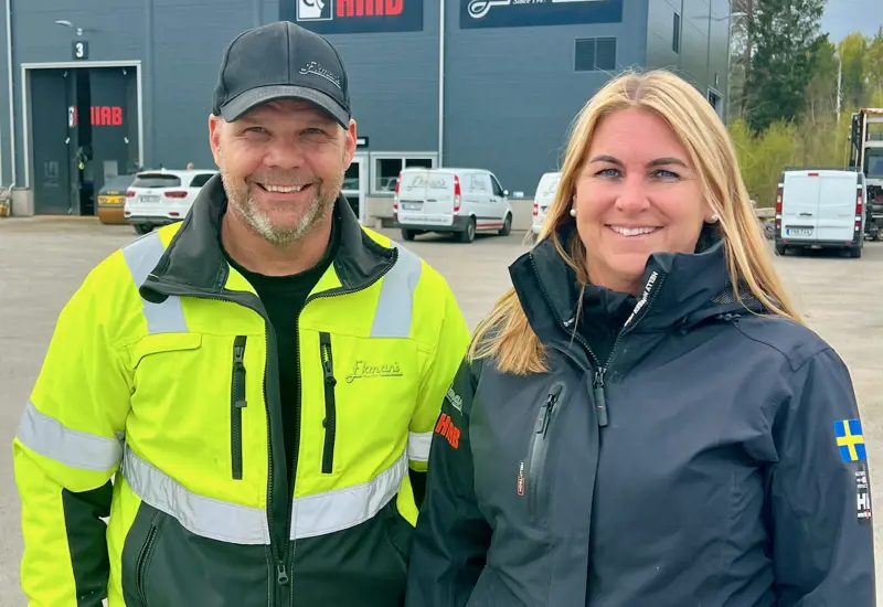 Krille och Karin Ekmans från Ekmans Hedesunda