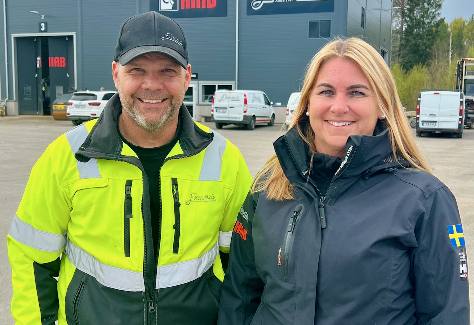 Krille och Karin Ekmans från Ekmans Hedesunda