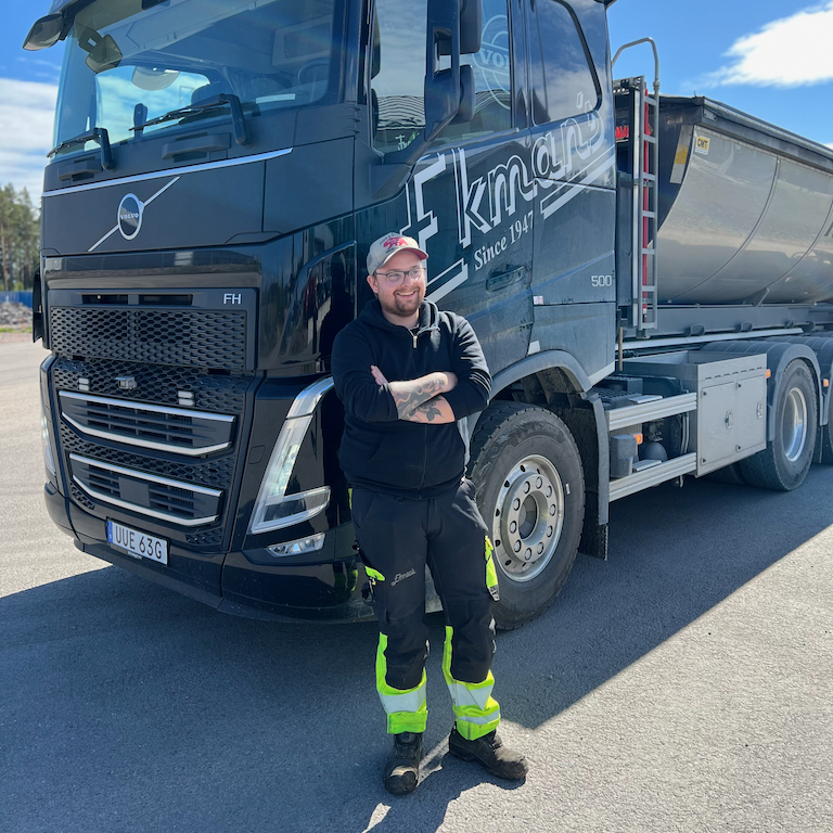Chaufför på Ekmans Hedesunda
