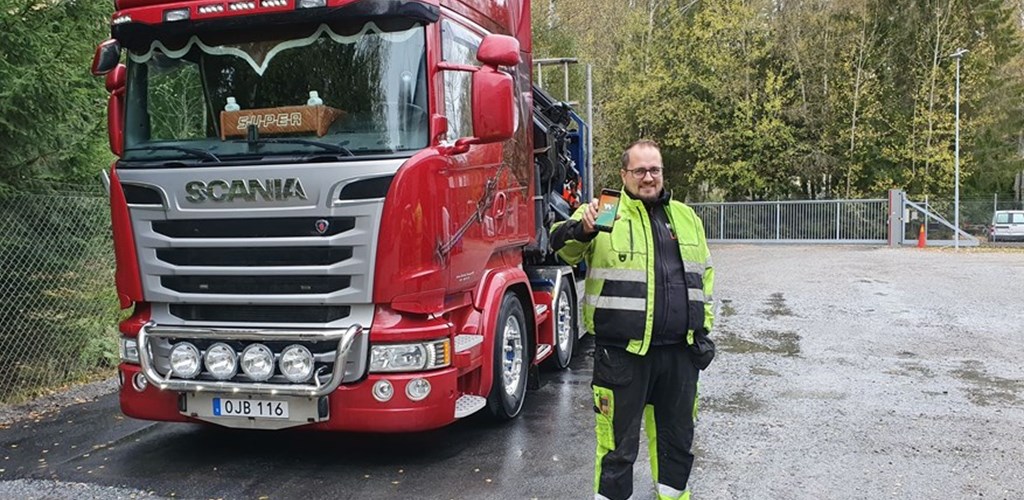 Anders Söderberg Transport AB - ett av åkerierna som använder Workify