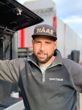 Christian Nero ägare på Neros Åkeri - en av kunderna som använder Workify