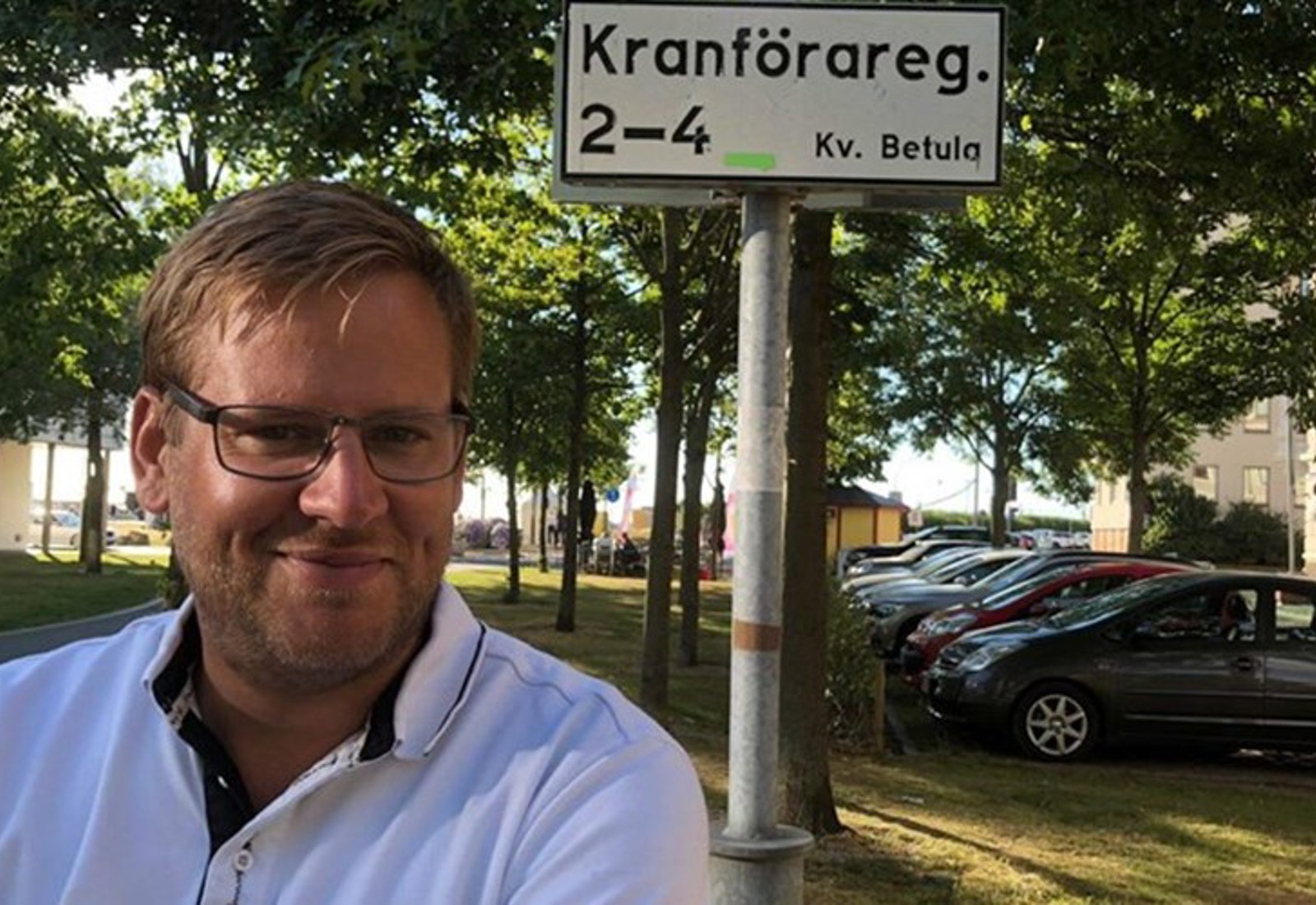 Mattias Sjökvist på Mattias Sjökvist Åkeri AB - ett av åkerierna som använder Workify